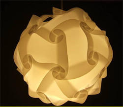 http://www.instructables.com/id/Universal-lamp-shade-polygon-building-kit/  