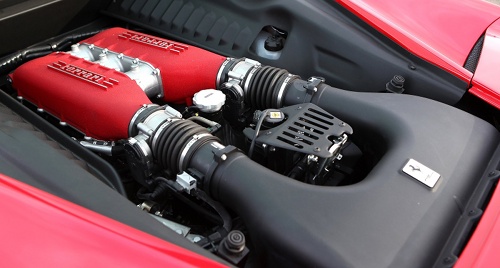 Ferrari 4,5l V8 Engine