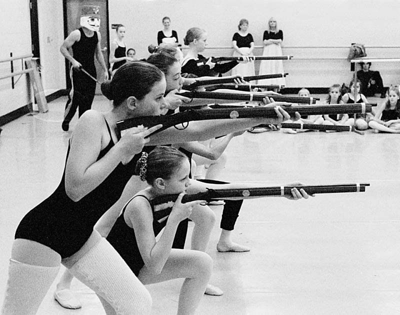 Ballet girls shooting