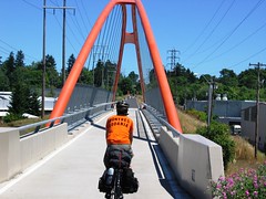 springwater corridor trail bridge