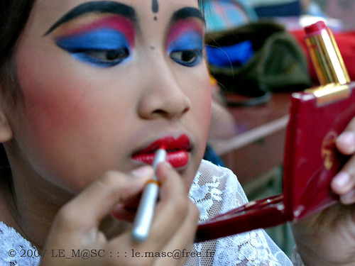 Bali Asian Eyeshadow Make up design