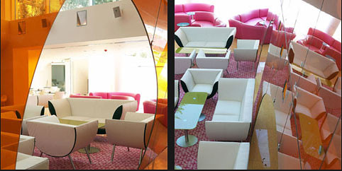 pink-and-green-hotel-interior