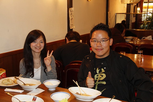 With Maiko the Producer. Restaurant Acacia.
