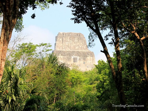 Mayan Temple in Tikal National Park, Guatemala