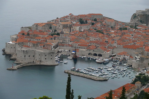 Dubrovnik óvárosa távolról