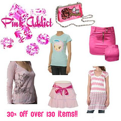 Pink Addict is having 30% Off of Over 130 ITEMS!