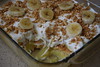 oops! forgot the bananas on top