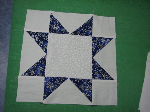 quilt along block #2 / snowflake quilt