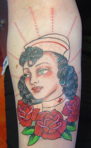 Nurse Tattoo on Emma by sunnybuick