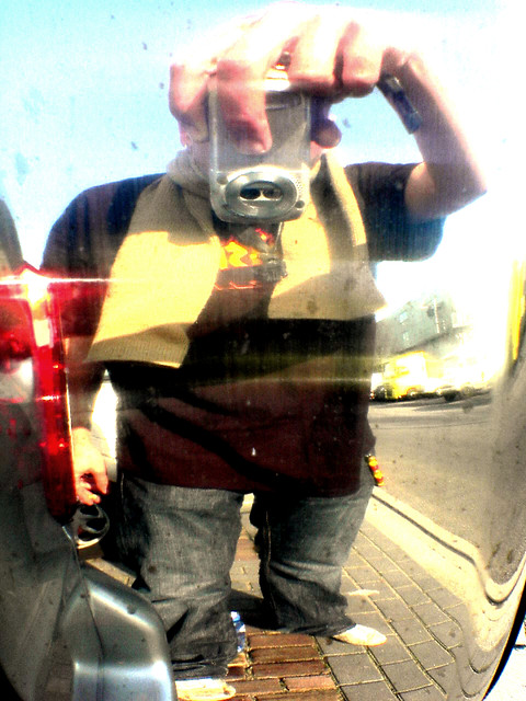 Reflections Of AmsterS@m - Spare Wheel Boy by AmsterS@m - The Wicked Reflectah