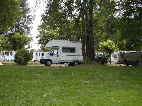 Camping le Port de Limeuil, France 2005