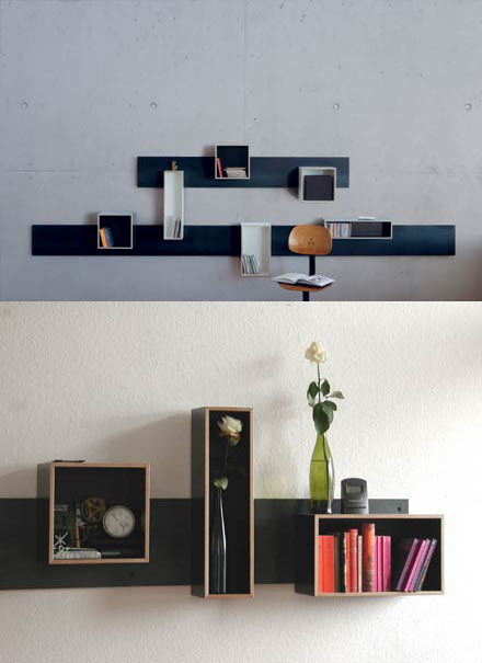 magnetic shelf design