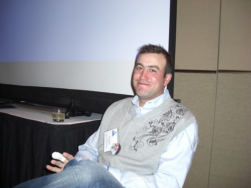 Brian Littleton in his Sweater Vest during his 2008 Roast