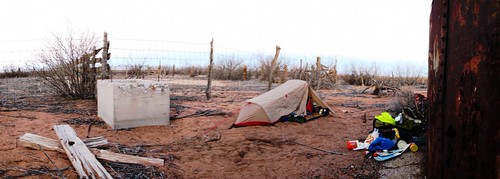 Campspot on US70 near Duncan, Arizona, USA