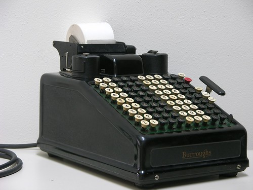 Awesome Vintage Adding Machine