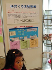 東京モーターショーの幼児くるま絵画展