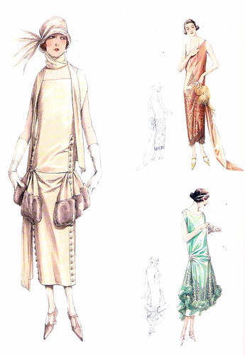 Atelier Bachwitz 1925 fashion plate by starduste.