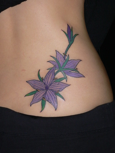 Sexy Flower Tattoo