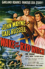 Wake Of The Red Witch (1948) (starring John Wayne & Gail Russell with Gig Young) (movie poster)