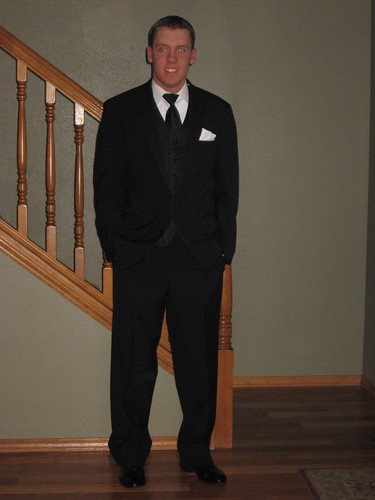 Jake in tux for Prom