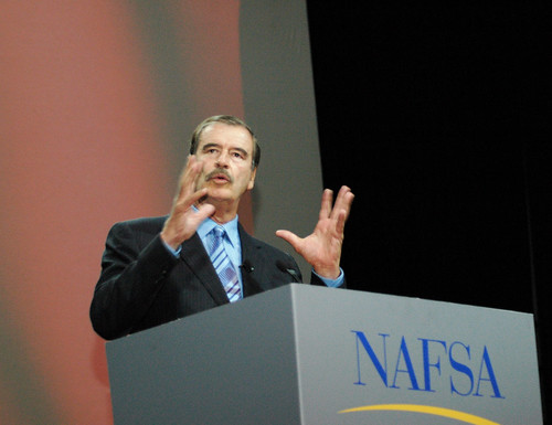 Vicente Fox at NAFSA 2008