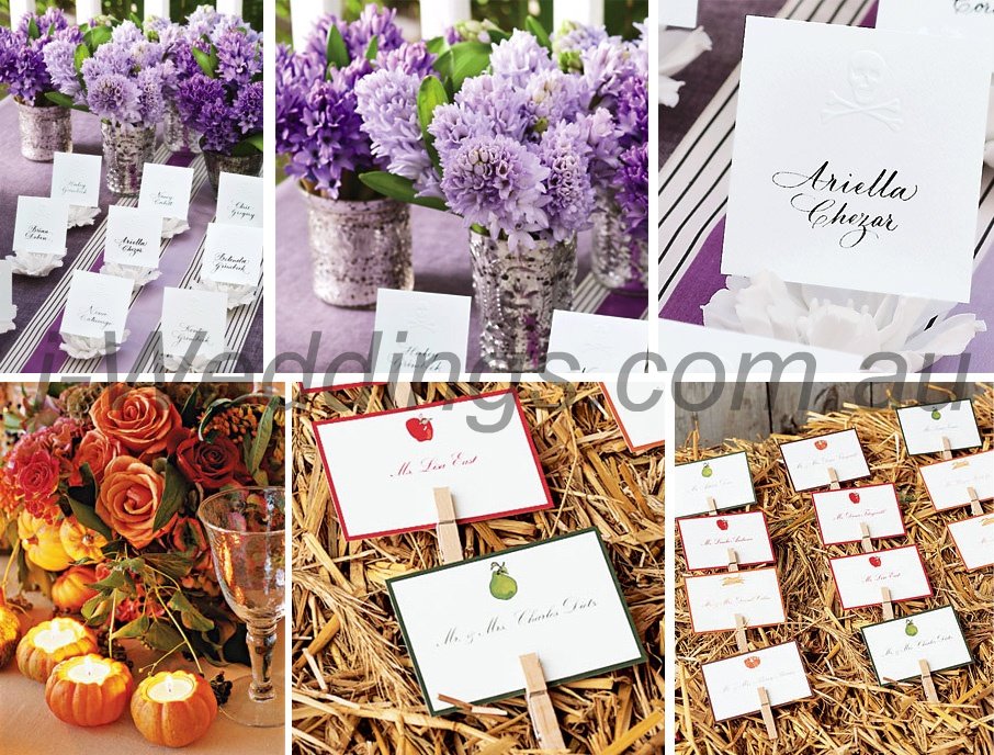 Reception iLoveThese ideas for seating cards displays
