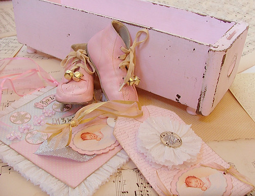 shabby chic pink box