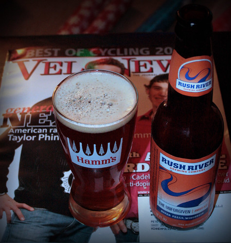 Velo News + Rush River + Hamms Glass = Awesome