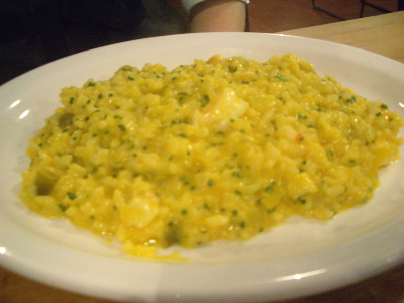 Risotto at Gill's Diner