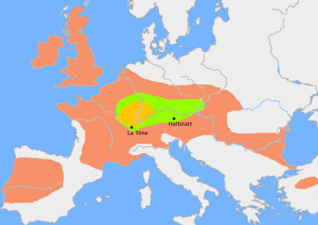 Celts in Europe 400BC - 800 BC
