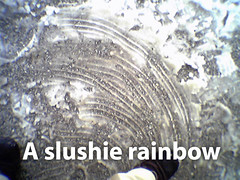 A slushie rainbow