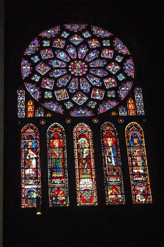 North transept window, Chartres Cathedral
