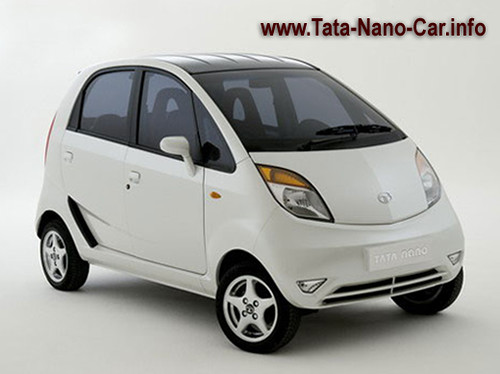 Tata Nano Car Luxury Version Side View Picture