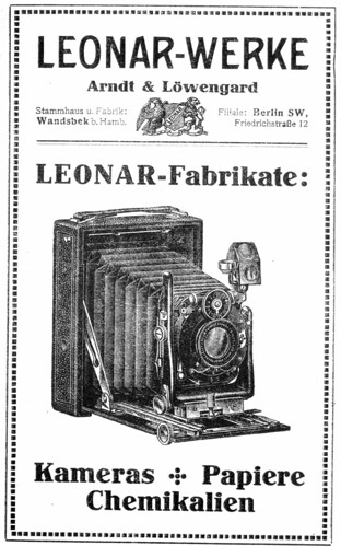 Cameras In 1910