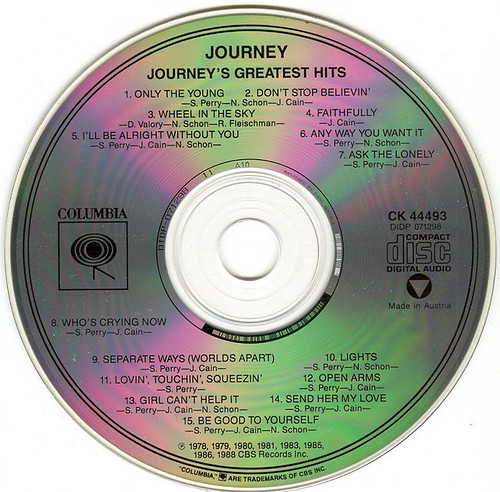 journey greatest hits cd. Journey-GreatestHits (CD)