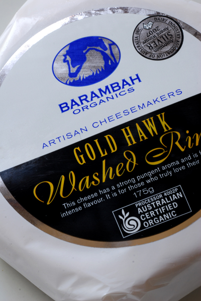 Barambah Organics Gold Hawk Washed Rind© by Haalo