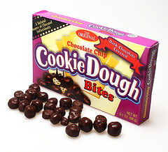 Dark Chocolate Covered Cookie Dough Bites