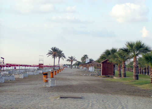 Larnaca Cyprus Beach. Larnaca, Cyprus - McKenzie