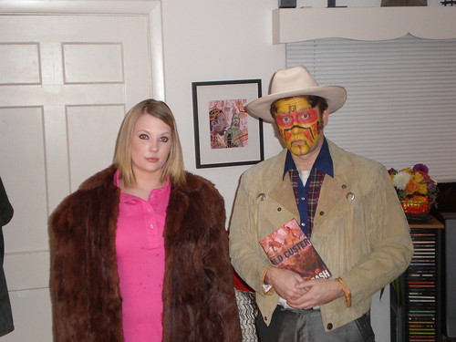 Halloween 2007: Margot Tenenbaum & Eli Cash.
