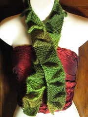 Leafy Shag scarf