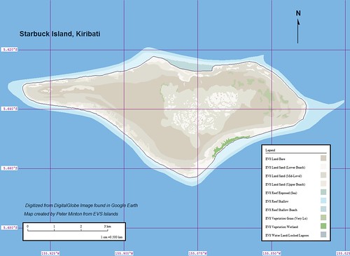Starbuck Island - EEVS Precision Marplot Map (1-50,000)