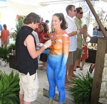 Body Painting Festival 2010 On Painting Women