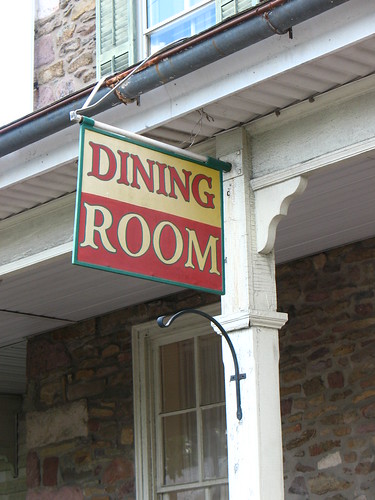 Old Dining Room sign