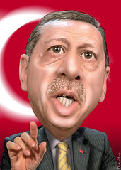 Recep Tayyip Erdogan - Caricature