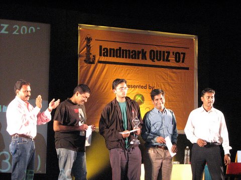 Landmark quiz winners QED 011107