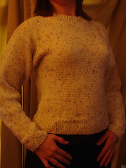 my first knit sweater