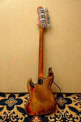 Rick's 1966 Fender Jazz Bass - back