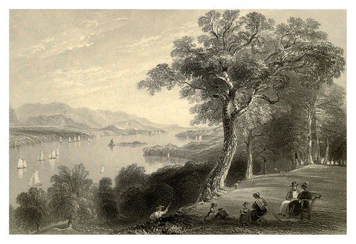 005-Vista desde Hyde Park rivera del Hudson 1840