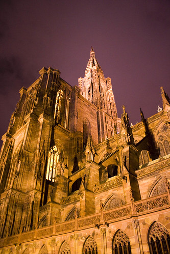 Strasbourg - la flèche de la cathédrale