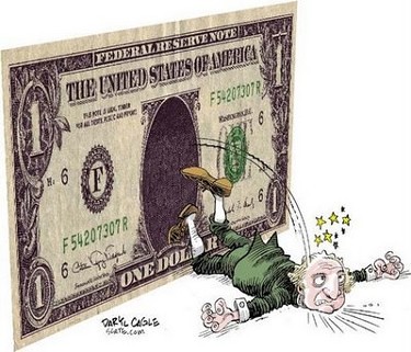 Plan voor val van dollar opgesteld